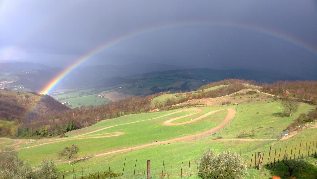 Agriturismo La Terrazza Valfabbrica Dış mekan fotoğraf